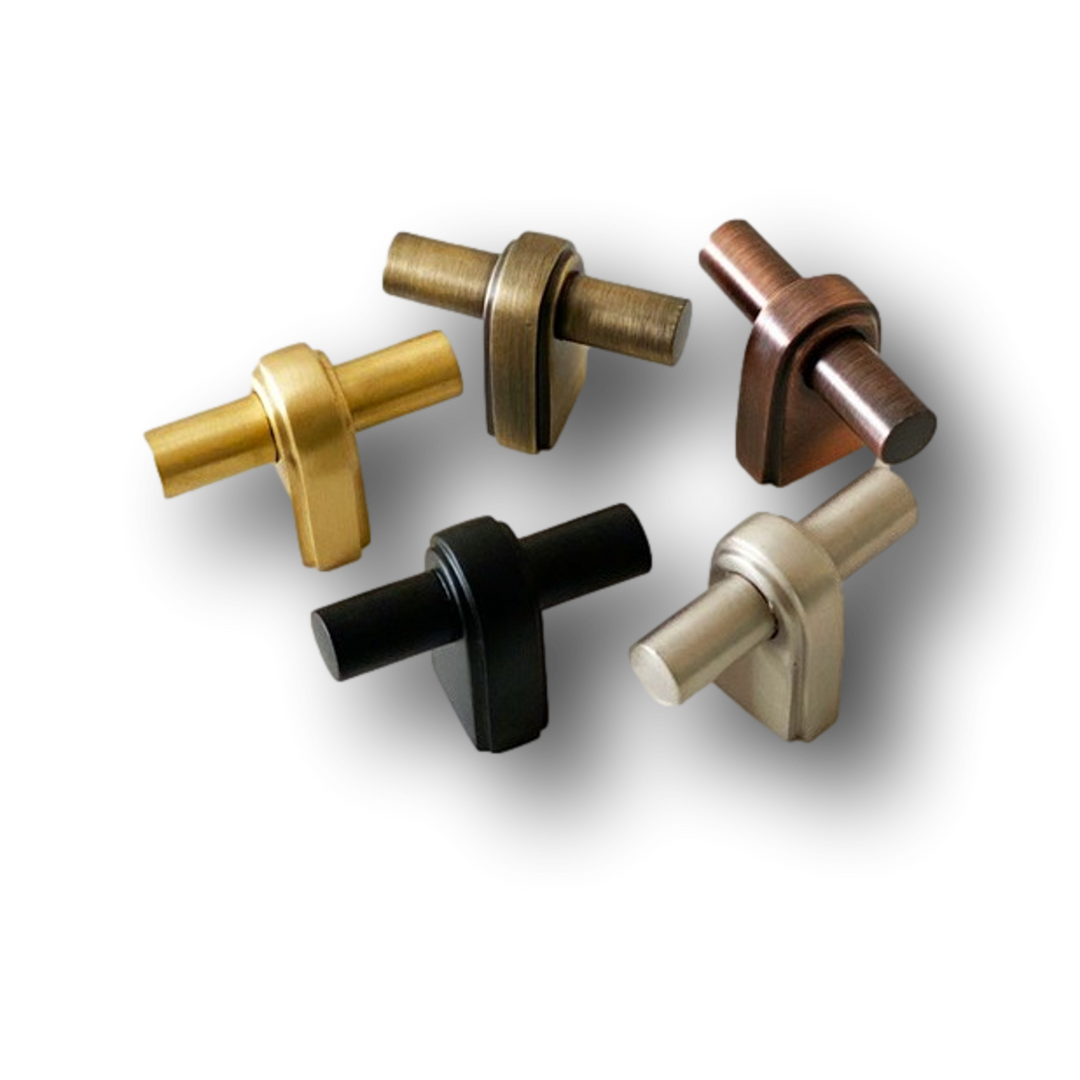 Elsa Solid Brass Finger Pull Cabinet Hardware Kay Hardware - VCU