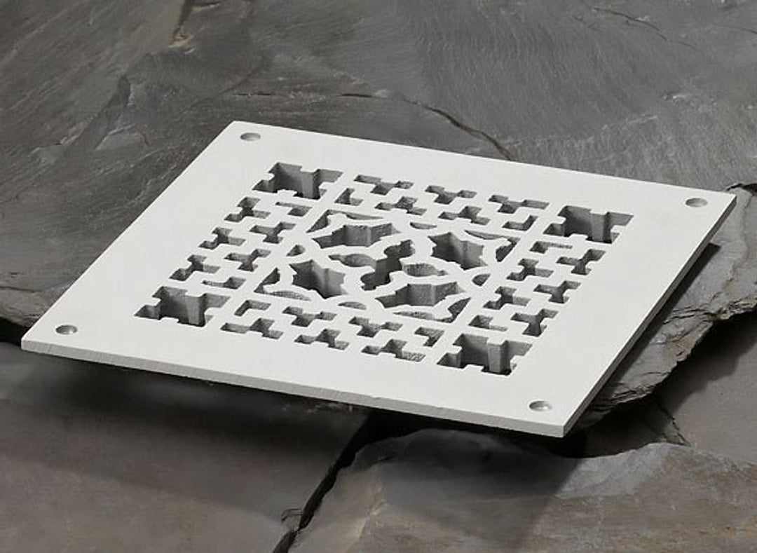 Cast Aluminum Scroll Grilles - Optional Damper Vent Cover Reggio Register Company, LLC - VCU