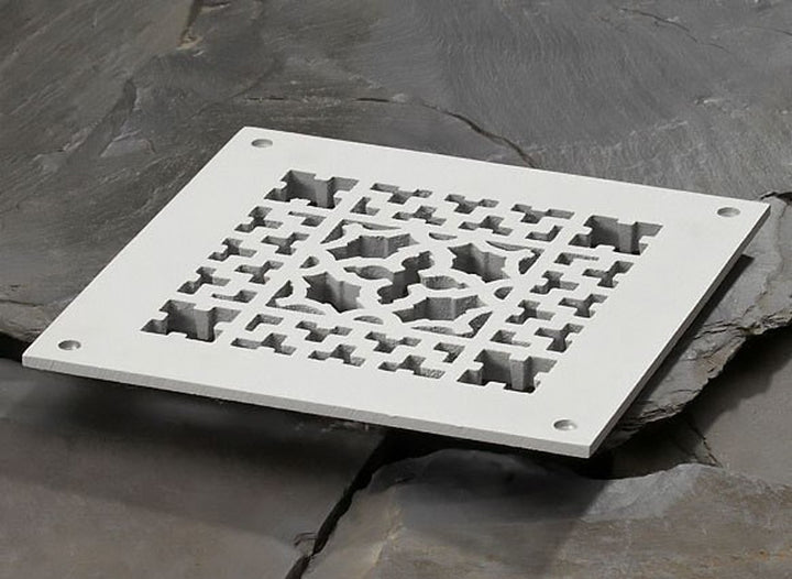 Cast Aluminum Scroll Grilles - Optional Damper Vent Cover Reggio Register Company, LLC - VCU