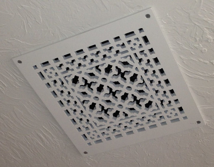 Cast Aluminum Scroll Grilles - Optional Damper Vent Cover Reggio Register Company, LLC - VCU