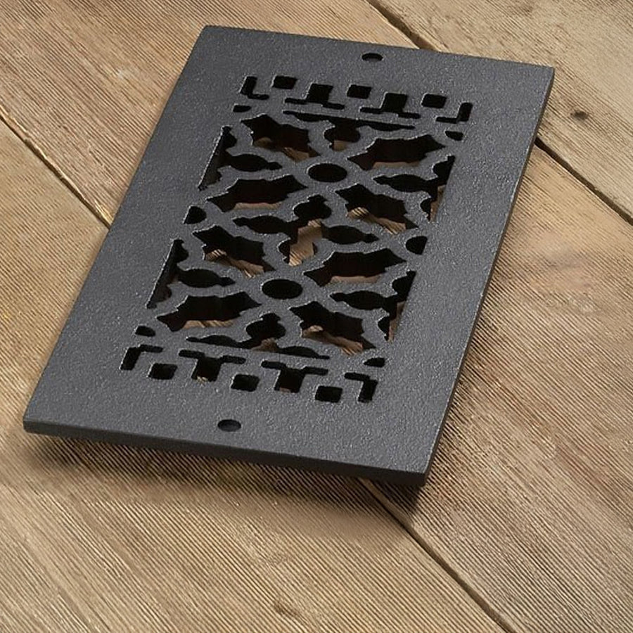Cast Iron Scroll Grille with Optional Damper Vent Cover Reggio Register Company, LLC - VCU