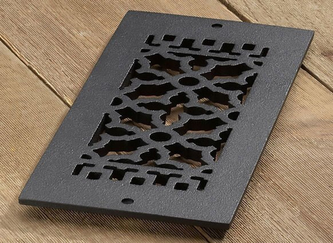 Cast Iron Scroll Grille with Optional Damper Vent Cover Reggio Register Company, LLC - VCU