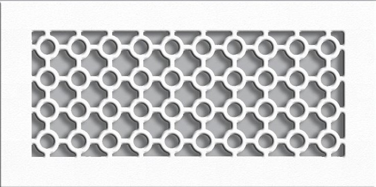 Castle Gold Series Registers and Returns Vent Cover Steel Crest Corporation - VCU