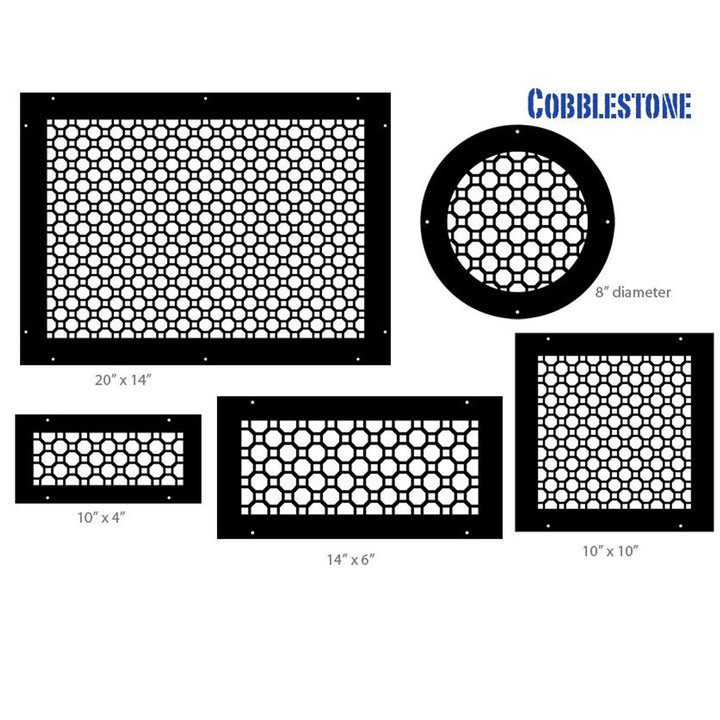 Cobblestone Gold Series Registers and Returns Vent Cover Steel Crest Corporation - VCU