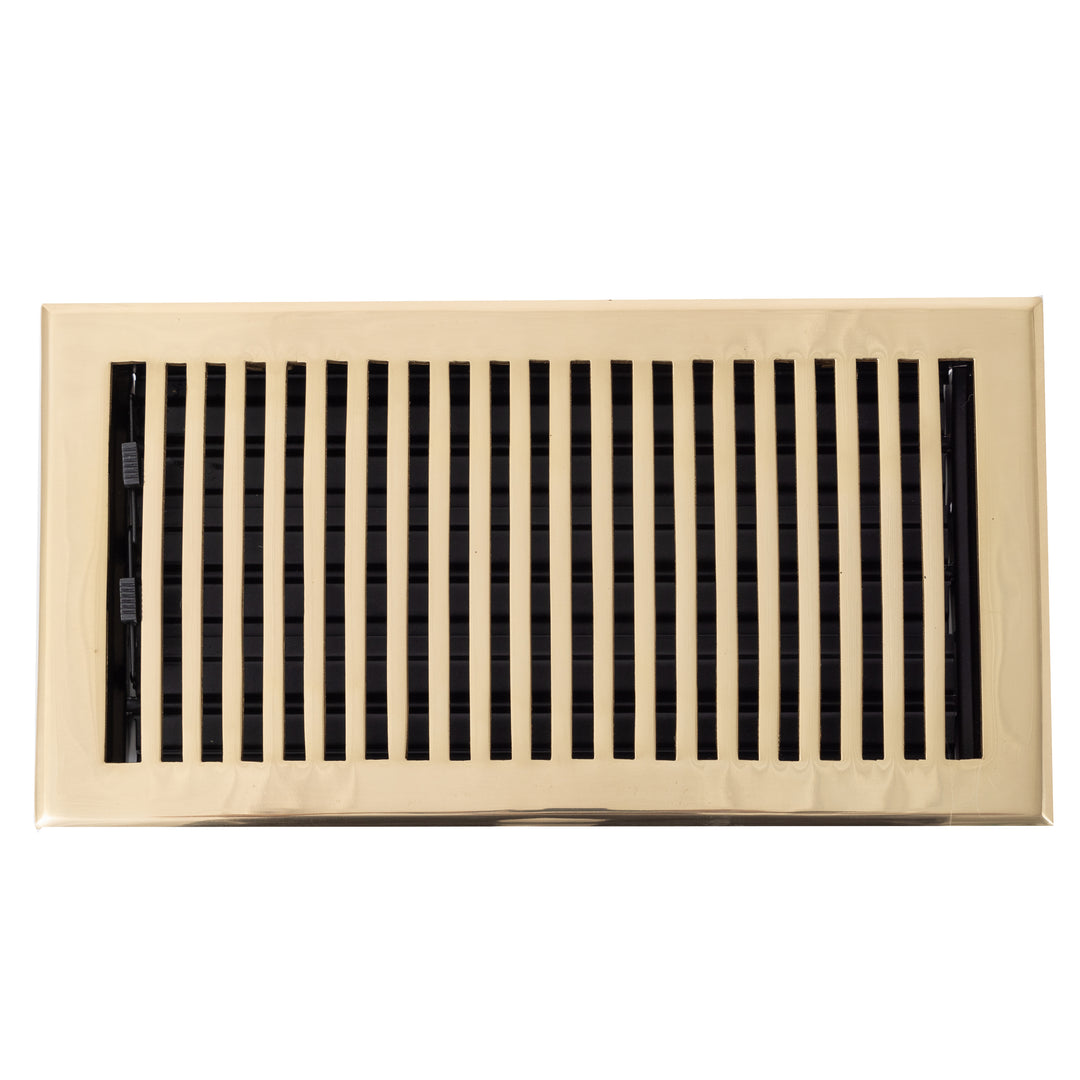 Madelyn Carter Solid Cast Brass Contemporary Vent Covers