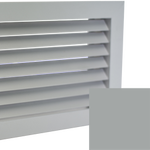 Removable Core Aluminum Bar Linear Return Grilles & Registers - (Not for Floor) No Damper Vent Cover Dayus Register and Grille, Inc. - VCU 2 x 8 (Overall 3.6875 High x 9.6875 Long) Silver (Paintable)