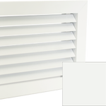 Hidden Flange Bar Linear Grille & Register - Removable Core, No Damper Vent Cover Dayus Register and Grille, Inc. - VCU 2 x 8 (Overall 3.6875 High x 9.6875 Long) White