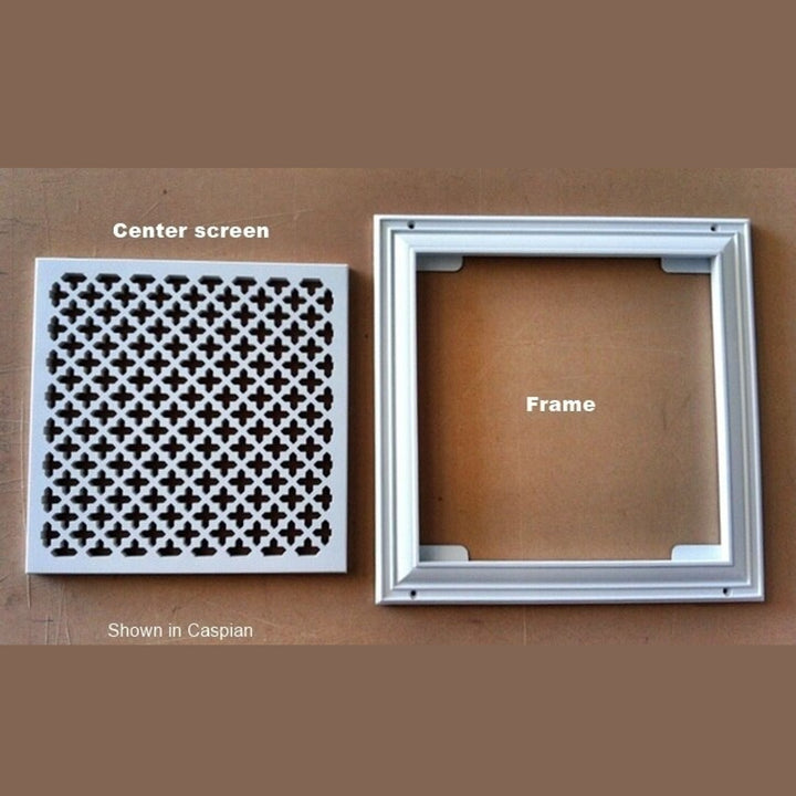 Decorative Resin Air Return Filter Grille Magnetic Filter Grille Majestic Vent Covers, INC - VCU