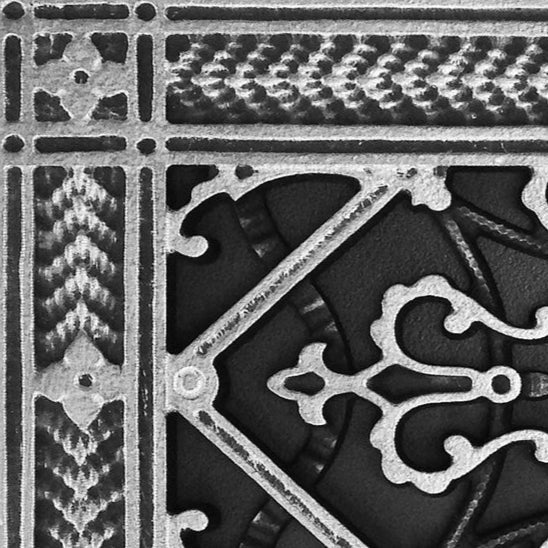 Louis XIV Style Resin Magnetic Filter Grille