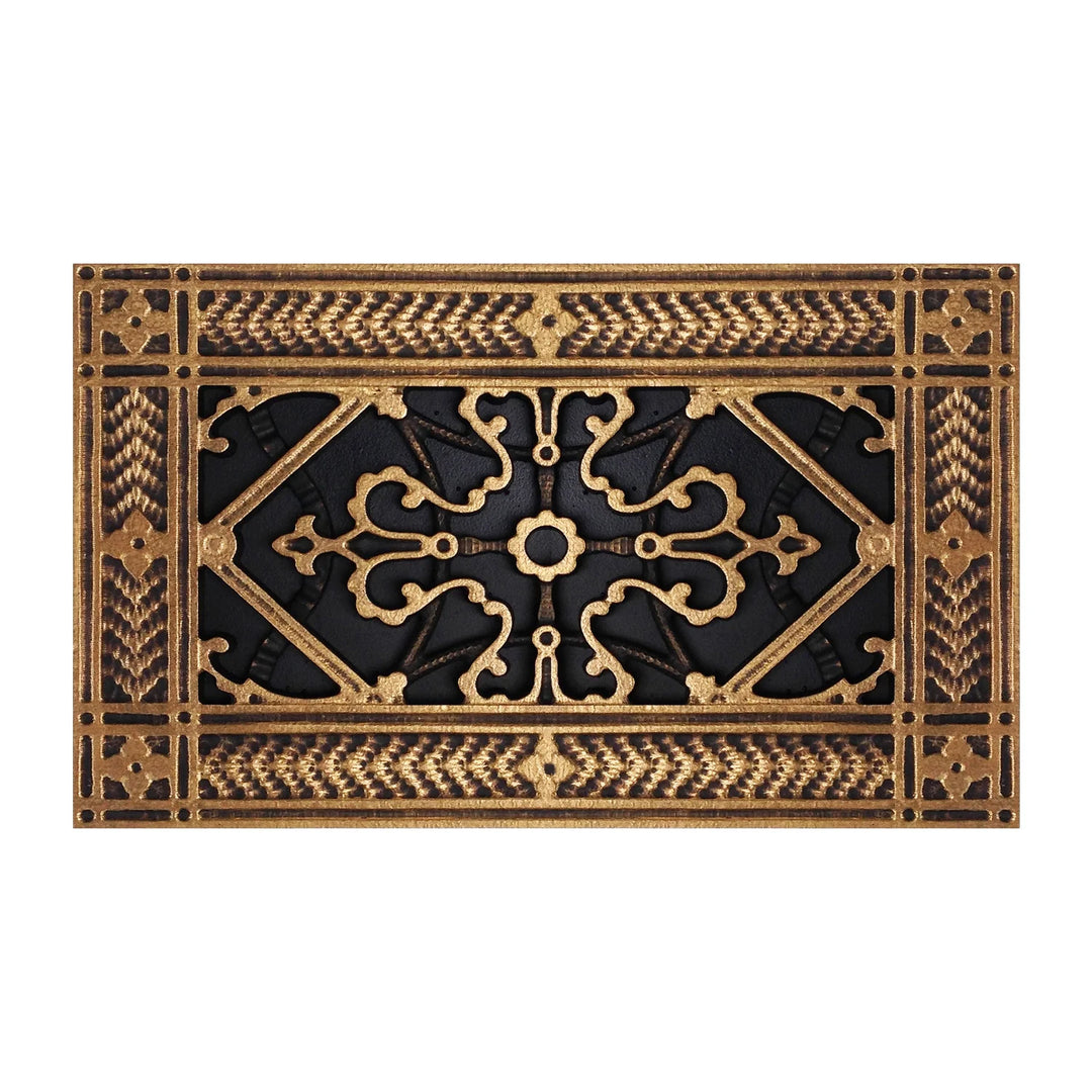 Arts and Crafts Resin Vent Cover for Wall or Ceiling 8x16 Grille Resin Arts Beaux