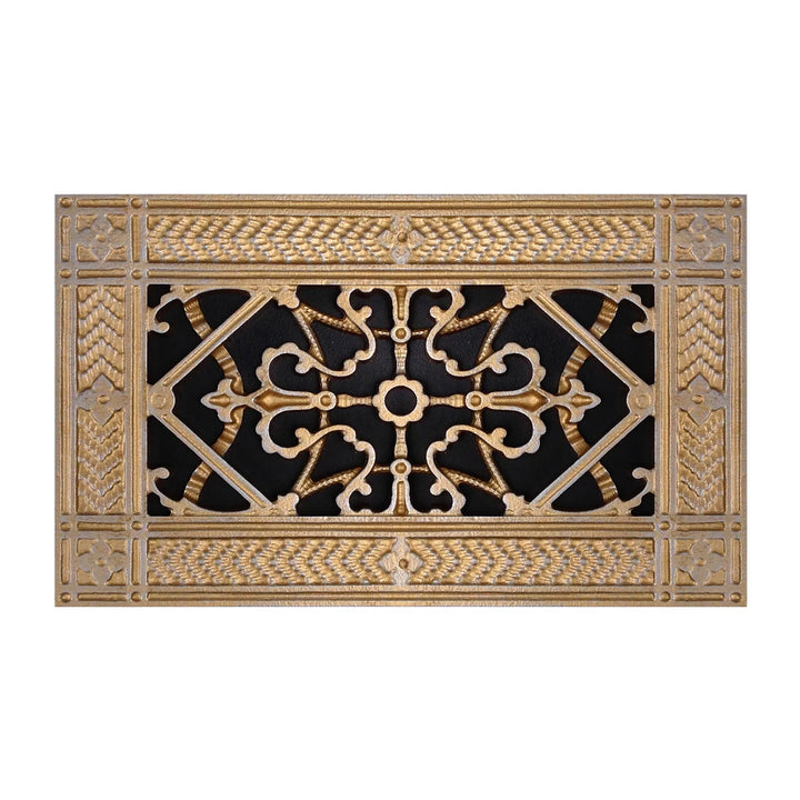 Arts and Crafts Resin Vent Cover for Wall or Ceiling Grille Beaux-Arts Classic Products - VCU