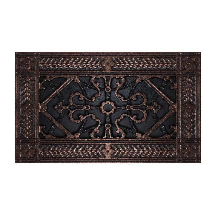 Arts and Crafts Resin Vent Cover for Wall or Ceiling Grille Beaux-Arts Classic Products - VCU