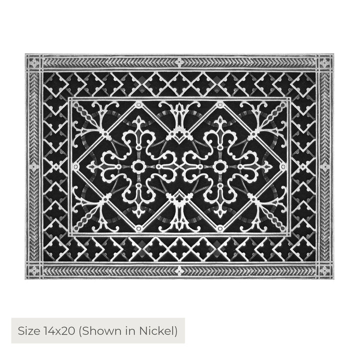 Arts and Crafts Style Resin Magnetic Filter Grille Grille Beaux-Arts Classic Products - VCU