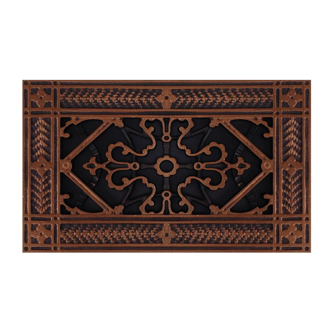 Arts and Crafts Resin Vent Cover for Wall or Ceiling Grille Beaux-Arts Classic Products - VCU