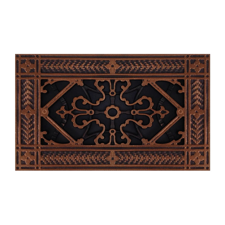Arts and Crafts Resin Vent Cover for Wall or Ceiling Grille Beaux-Arts Classic Products - VCU