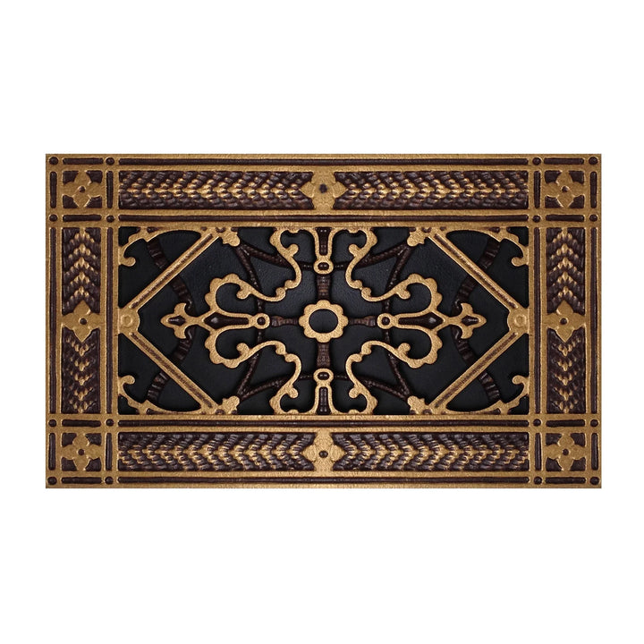 Arts and Crafts Resin Vent Cover for Wall or Ceiling Grille Beaux-Arts Classic Products - VCU