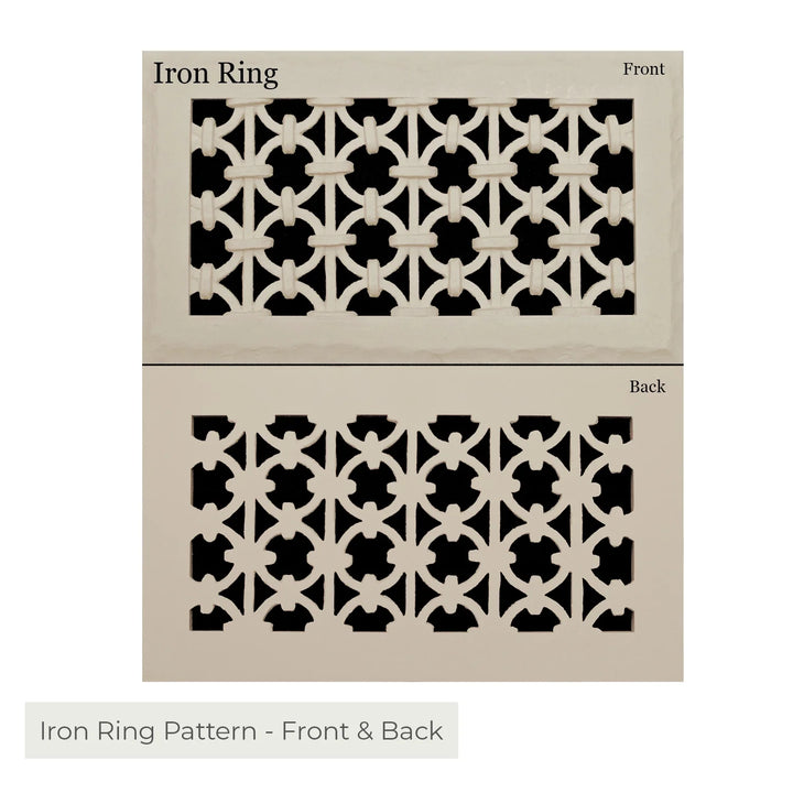 Decorative Resin Wall or Ceiling Vent Covers Vent Cover Majestic Vent Covers, INC - VCU