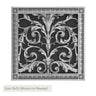 Louis XIV Style Resin Magnetic Filter Grille Grille Beaux-Arts Classic Products - VCU