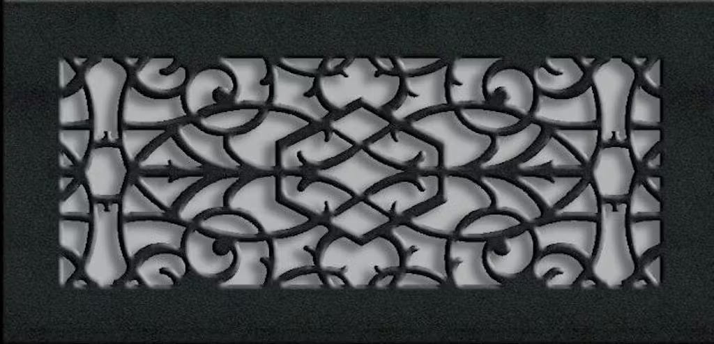 Gold Series Steel Designs Baseboard Registers and Returns 12"