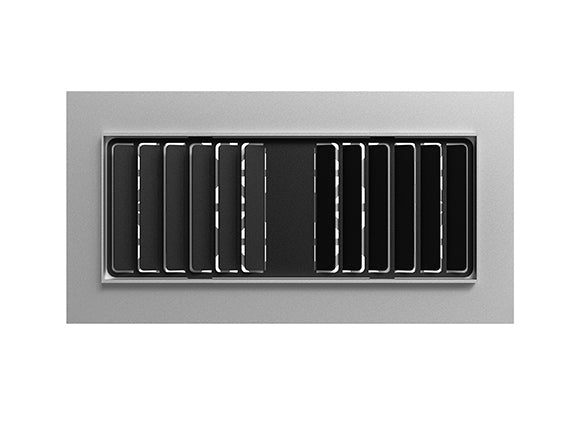 Directional Air Flow Louver Louver Reggio Register Company, LLC - VCU 2.25 x 10 (Overall 3.5 x 12) Two way - short
