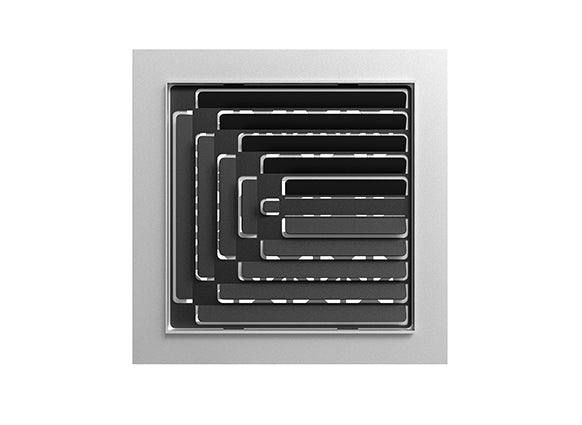 Directional Air Flow Louver Louver Reggio Register Company, LLC - VCU 2.25 x 10 (Overall 3.5 x 12) Three way