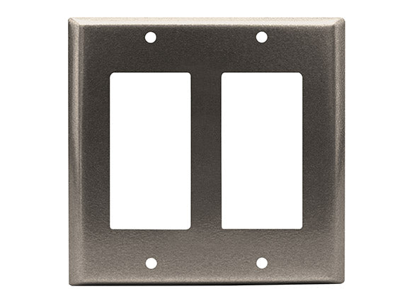 Matching Switchplates Matching Switchplates Reggio Register Company, LLC - VCU Double Decora Oil Rubbed Bronze