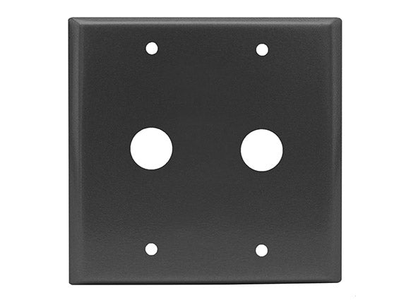 Matching Switchplates Matching Switchplates Reggio Register Company, LLC - VCU Double Phone Black
