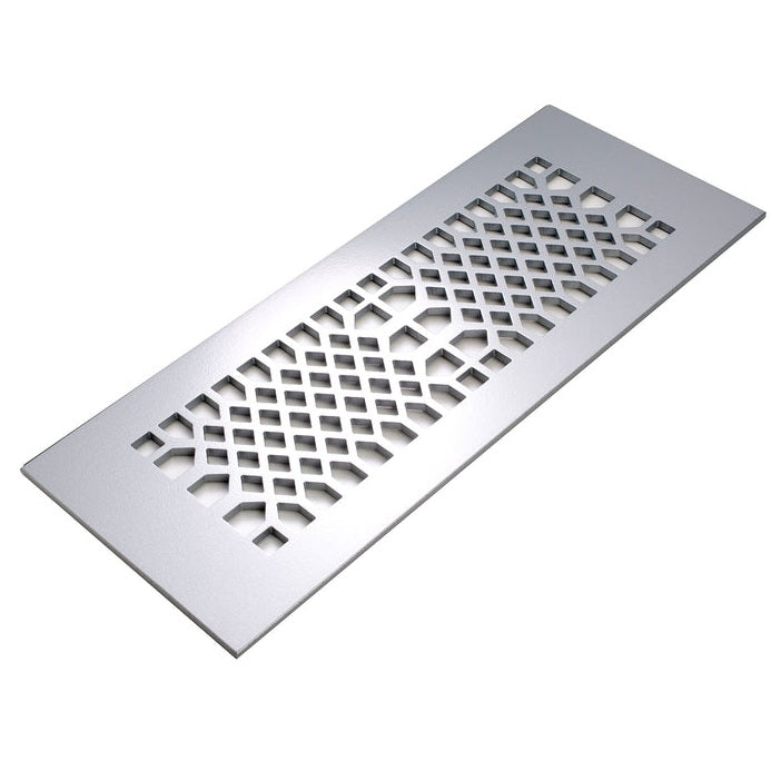 Edison Design Vent Covers - Made to Order Vent Cover Reggio Register Company, LLC - VCU 2.25 x 10 (Overall 3.5 x 12) 3/16" Aluminum Silver