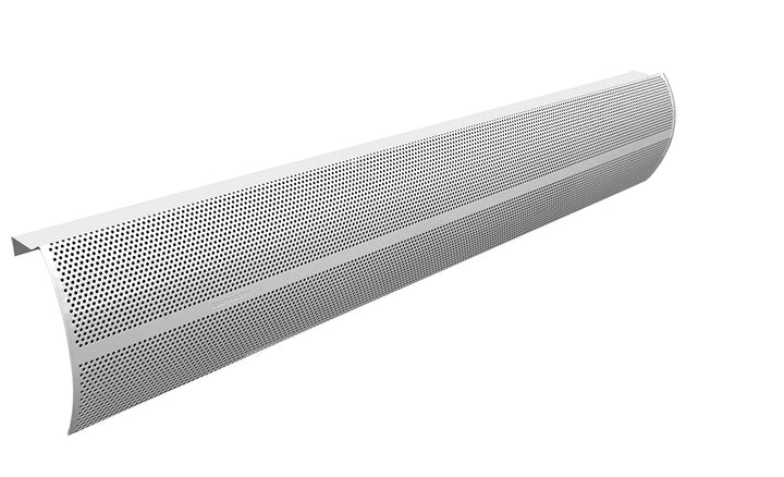 Elliptus Baseboard Heater Cover Panel - Slip On Baseboard Heater Cover Baseboarders - VCU 48" (3.125 x 48 x 6.75) White