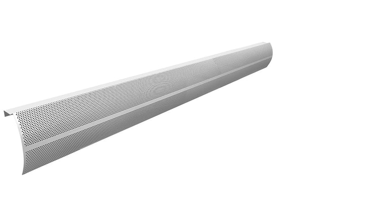 Elliptus Baseboard Heater Cover Panel - Slip On Baseboard Heater Cover Baseboarders - VCU 72" (3.125 x 72 x 6.75) White