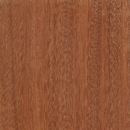 Close-up of a wooden surface with a rich brown color and visible grain pattern.