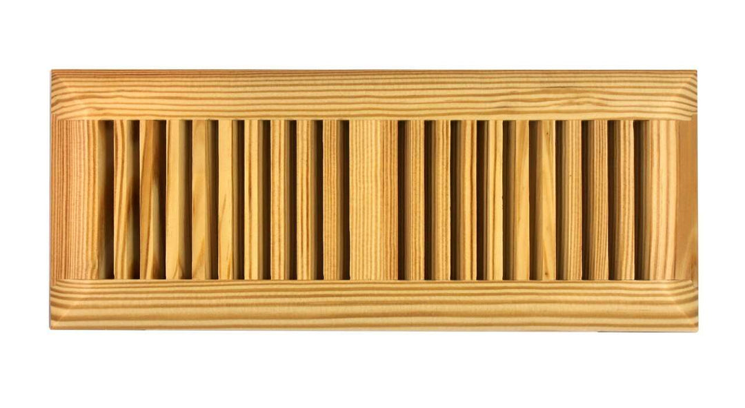 Wood Designs Insert Floor Registers - Optional Damper Insert Grillworks, Inc - VCU