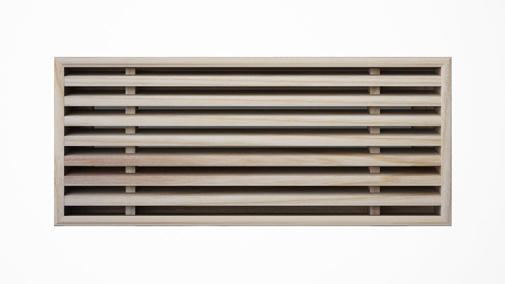 Angled Bar Inset - Flush Mount Removable Core Wood Grilles - Ceiling and Wall Flush Grille Vexell - VCU