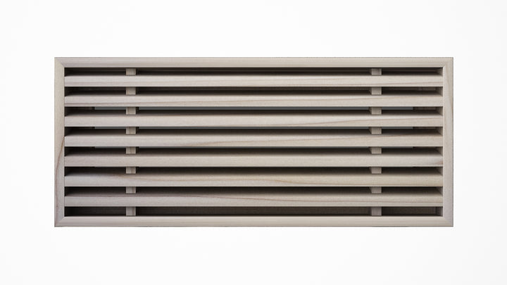 Angled Bar Inset - Flush Mount Removable Core Wood Grilles - Ceiling and Wall
