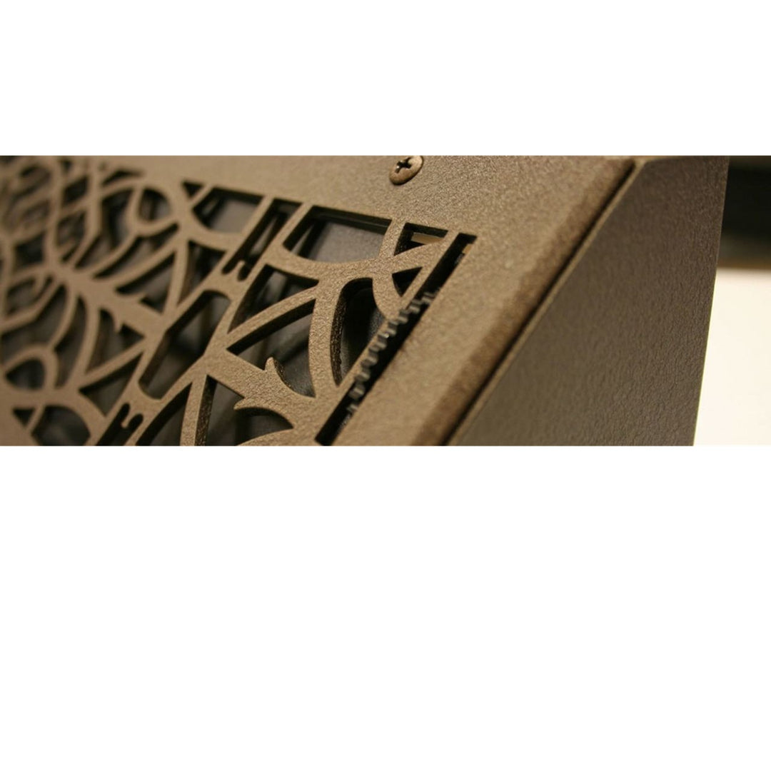 Gold Series Steel Designs Baseboard Registers and Returns 10" Baseboard Vent Steel Crest Corporation - VCU