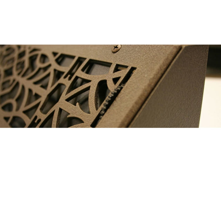 Gold Series Steel Designs Baseboard Registers and Returns 10" Baseboard Vent Steel Crest Corporation - VCU