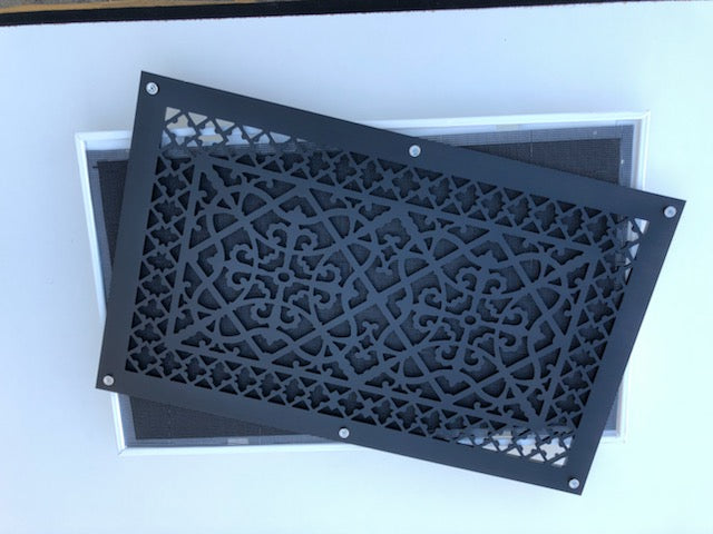 Arts and Crafts Style Resin Magnetic Filter Grille