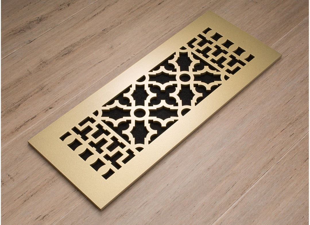 Cast Aluminum Scroll Grilles - Optional Damper Vent Cover Reggio Register Company, LLC - VCU