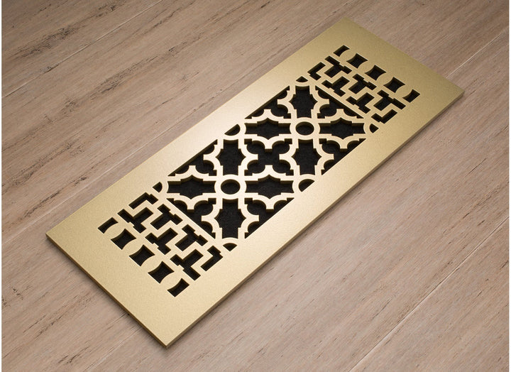 Cast Aluminum Scroll Grilles - Optional Damper Vent Cover Reggio Register Company, LLC - VCU