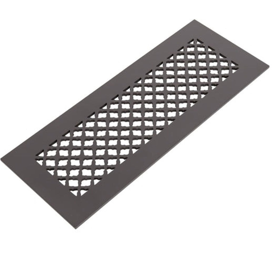Imperial Design Vent Covers - Made to Order Vent Cover Reggio Register Company, LLC - VCU 2.25 x 10 (Overall 3.5 x 12) 3/16" Aluminum Oil Rubbed Bronze