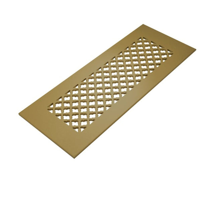 Imperial Design Vent Covers - Made to Order Vent Cover Reggio Register Company, LLC - VCU 2.25 x 10 (Overall 3.5 x 12) 3/16" Aluminum Sun Gold