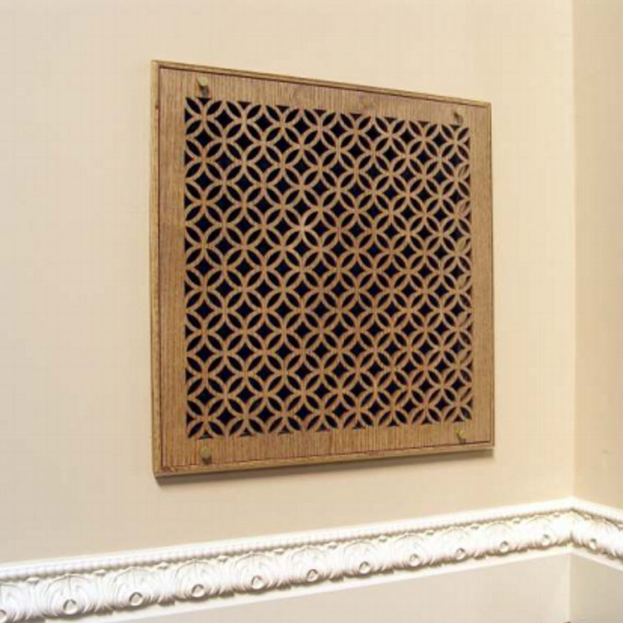 Laser Cut Wood Return Air Filter Grille Return Grille Air Filter Frame Pattern Cut, Inc. - VCU