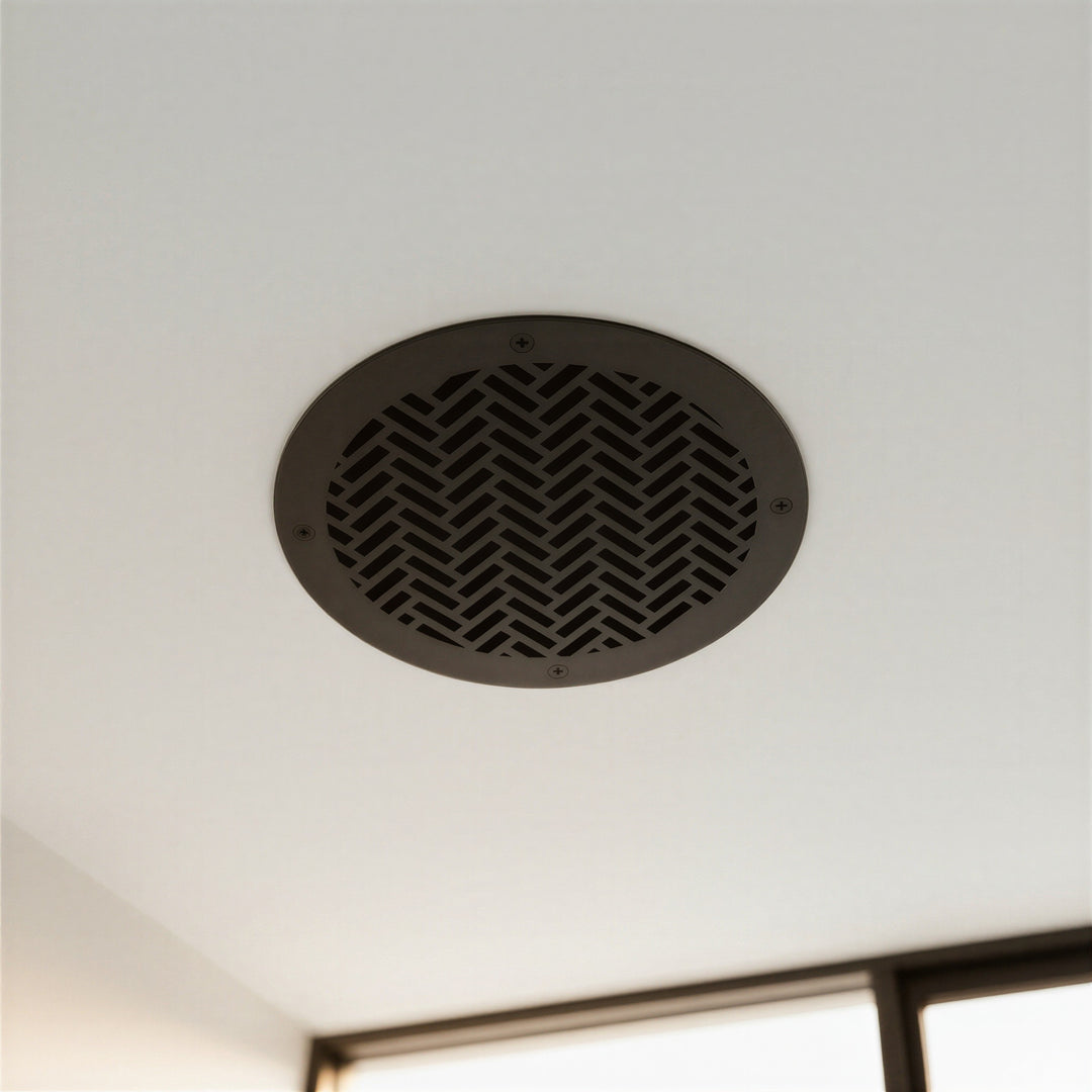 Herringbone Round Vent Covers Round Vent Cover Reggio Register Company, LLC - VCU