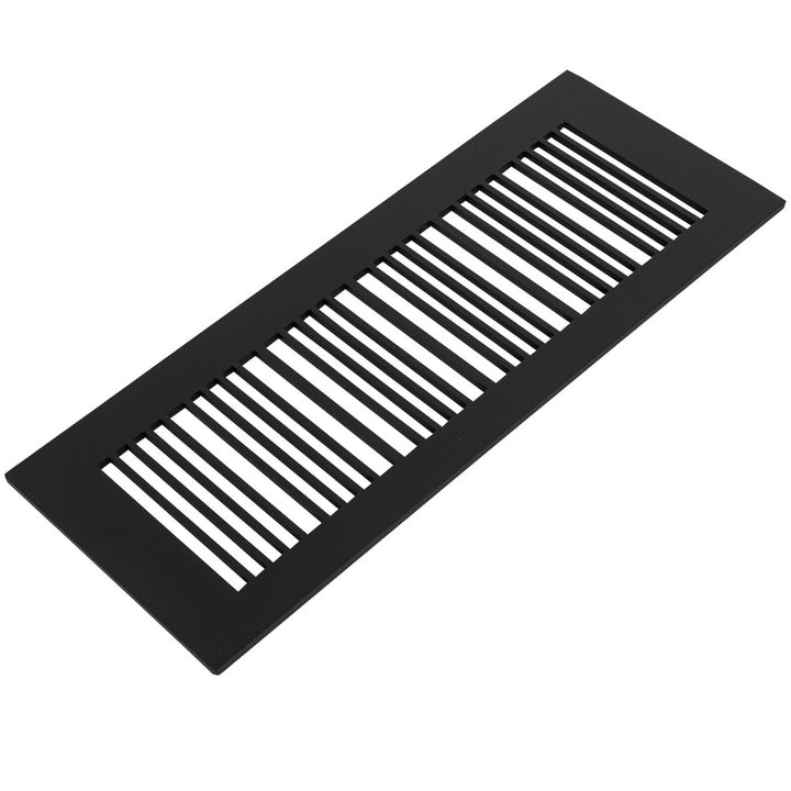 Piano Design Vent Covers - Made to Order Vent Cover Reggio Register Company, LLC - VCU 2.25 x 10 (Overall 3.5 x 12) 3/16" Aluminum Black