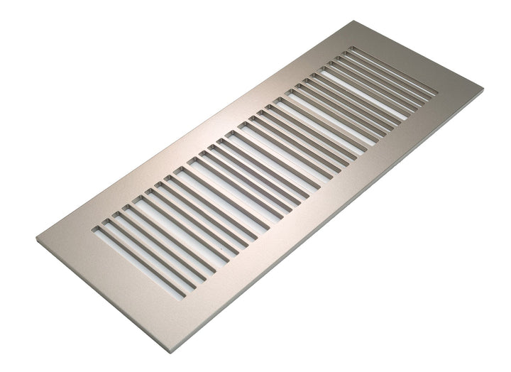 Piano Design Vent Covers - Made to Order Vent Cover Reggio Register Company, LLC - VCU 2.25 x 10 (Overall 3.5 x 12) 3/16" Aluminum Champagne Bronze