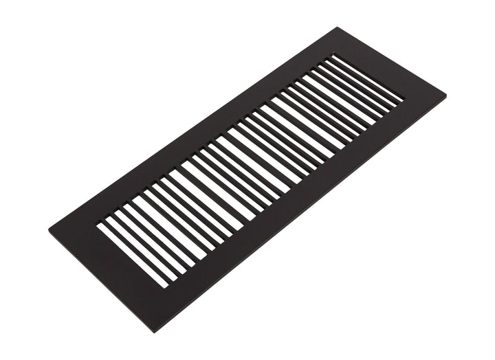 Piano Design Vent Covers - Made to Order Vent Cover Reggio Register Company, LLC - VCU 2.25 x 10 (Overall 3.5 x 12) 3/16" Aluminum Oil Rubbed Bronze
