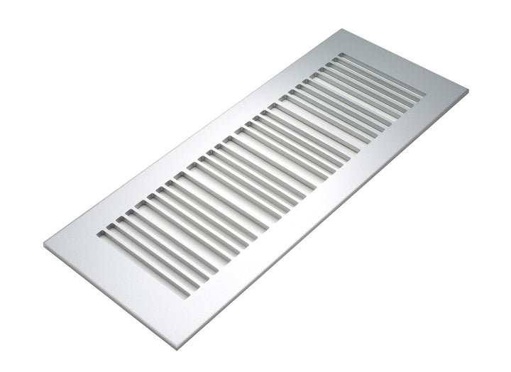 Piano Design Vent Covers - Made to Order Vent Cover Reggio Register Company, LLC - VCU 2.25 x 10 (Overall 3.5 x 12) 3/16" Aluminum Silver