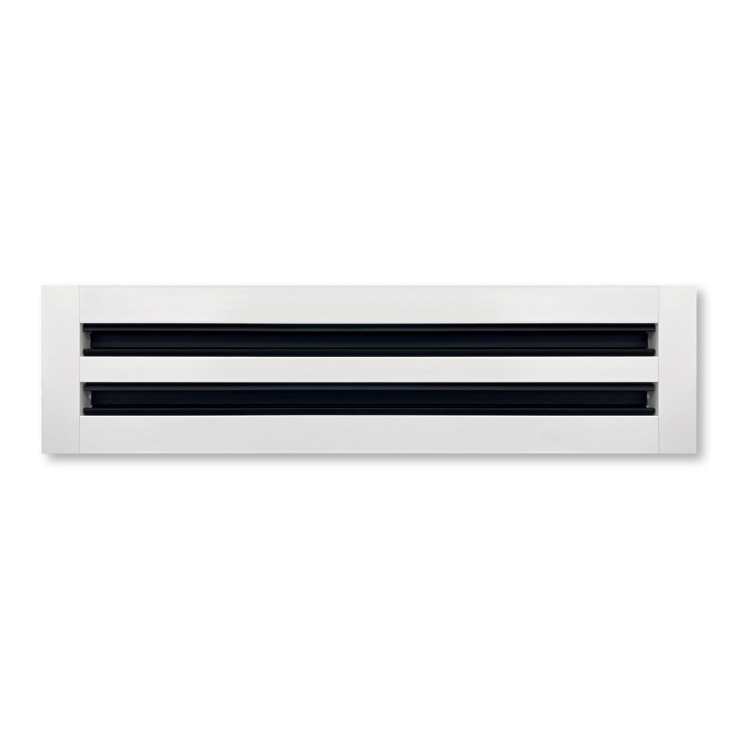 Linus ProAir Aluminum Linear Slot Diffuser - Quick Ship Vent Cover Dayus Register and Grille, Inc. - VCU 3.75 x 18 (5 x 19.5 Overall)