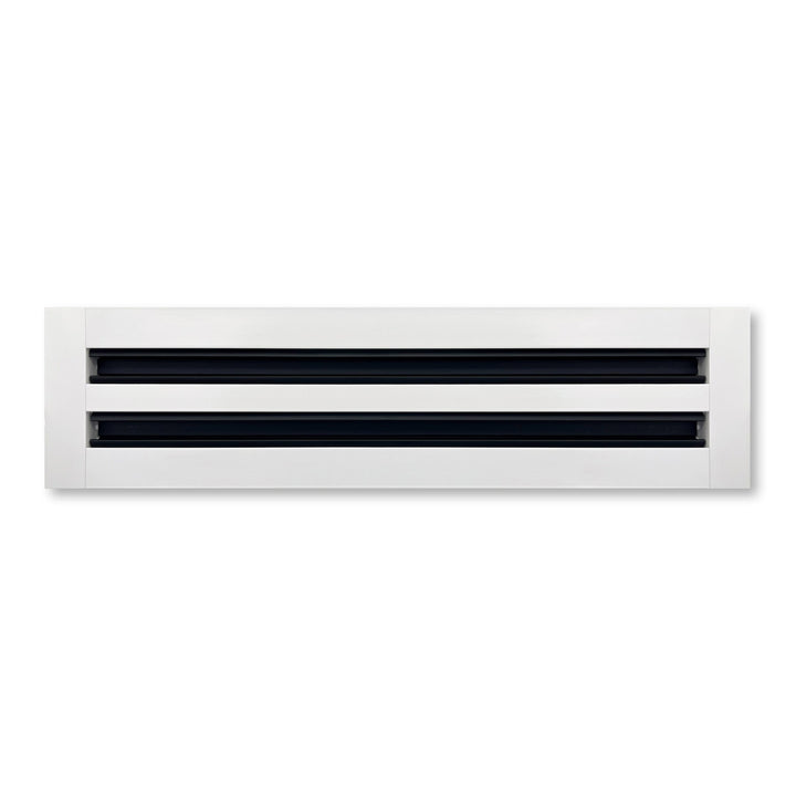 Linus ProAir Aluminum Linear Slot Diffuser - Quick Ship Vent Cover Dayus Register and Grille, Inc. - VCU 3.75 x 18 (5 x 19.5 Overall)