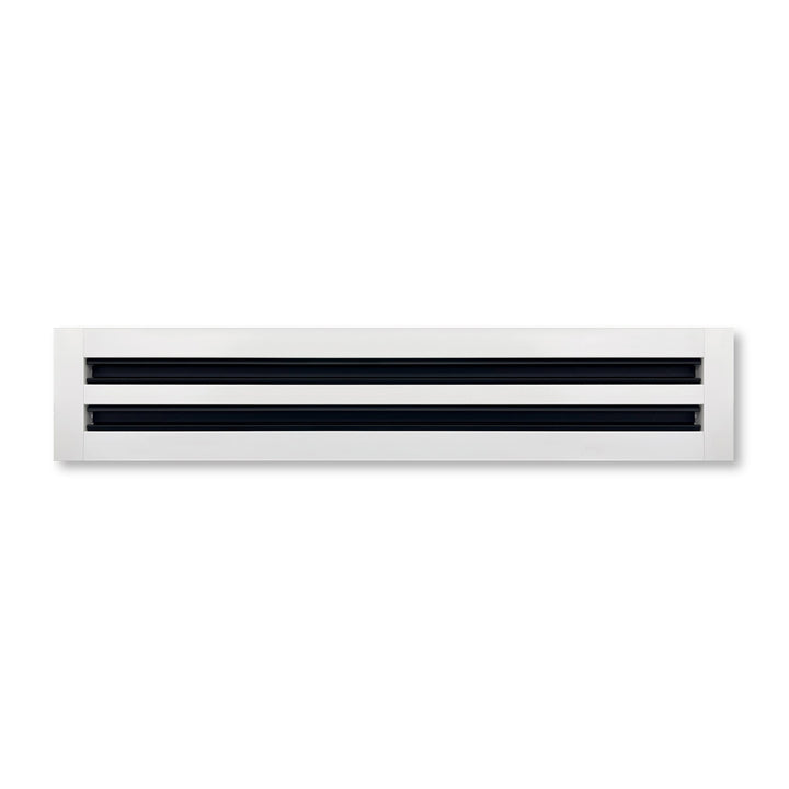 Linus ProAir Aluminum Linear Slot Diffuser - Quick Ship Vent Cover Dayus Register and Grille, Inc. - VCU 3.75 x 24 (5 x 25.5 Overall)